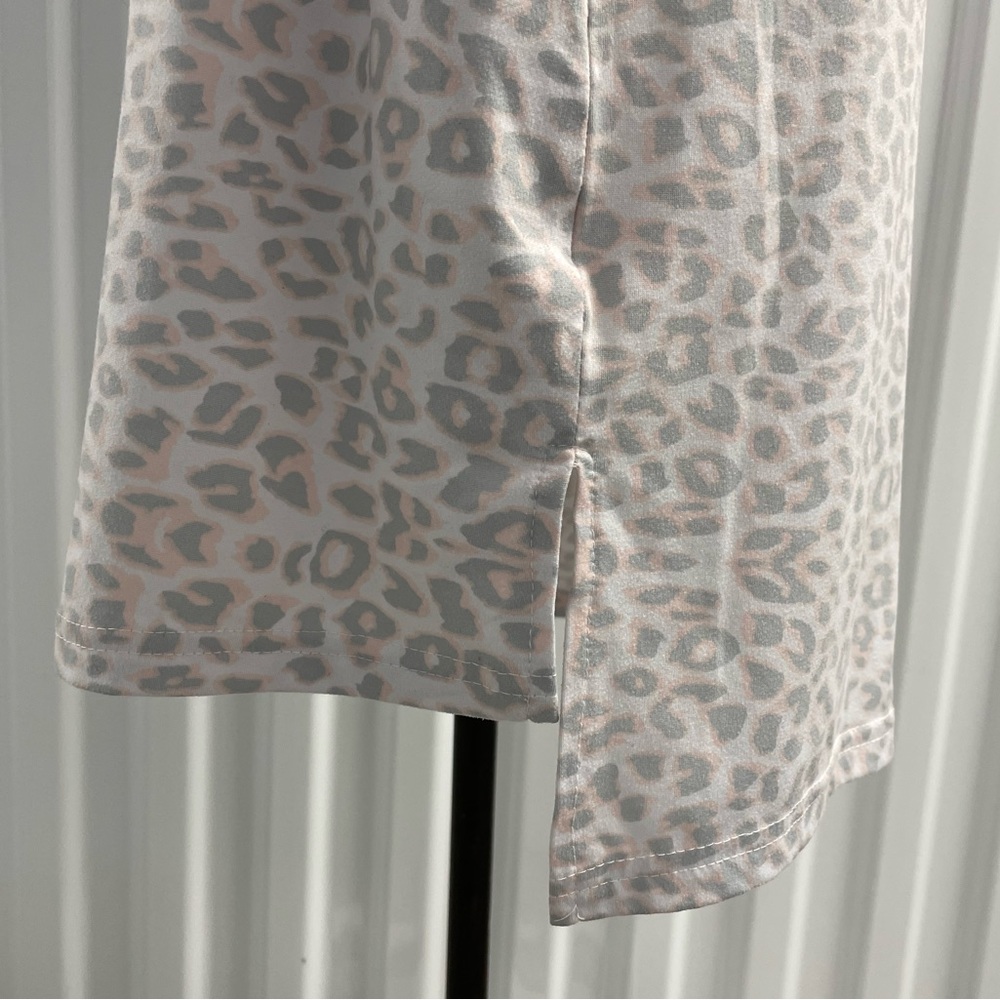 Rae Dunn Sweet Dreams Leopard Print Nightie size Medium - Picture 7 of 8